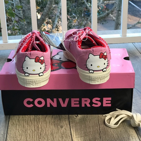 Conv&Hello Kitty One Star OX Prism Pink W AUTHENT - Picture 5 of 8